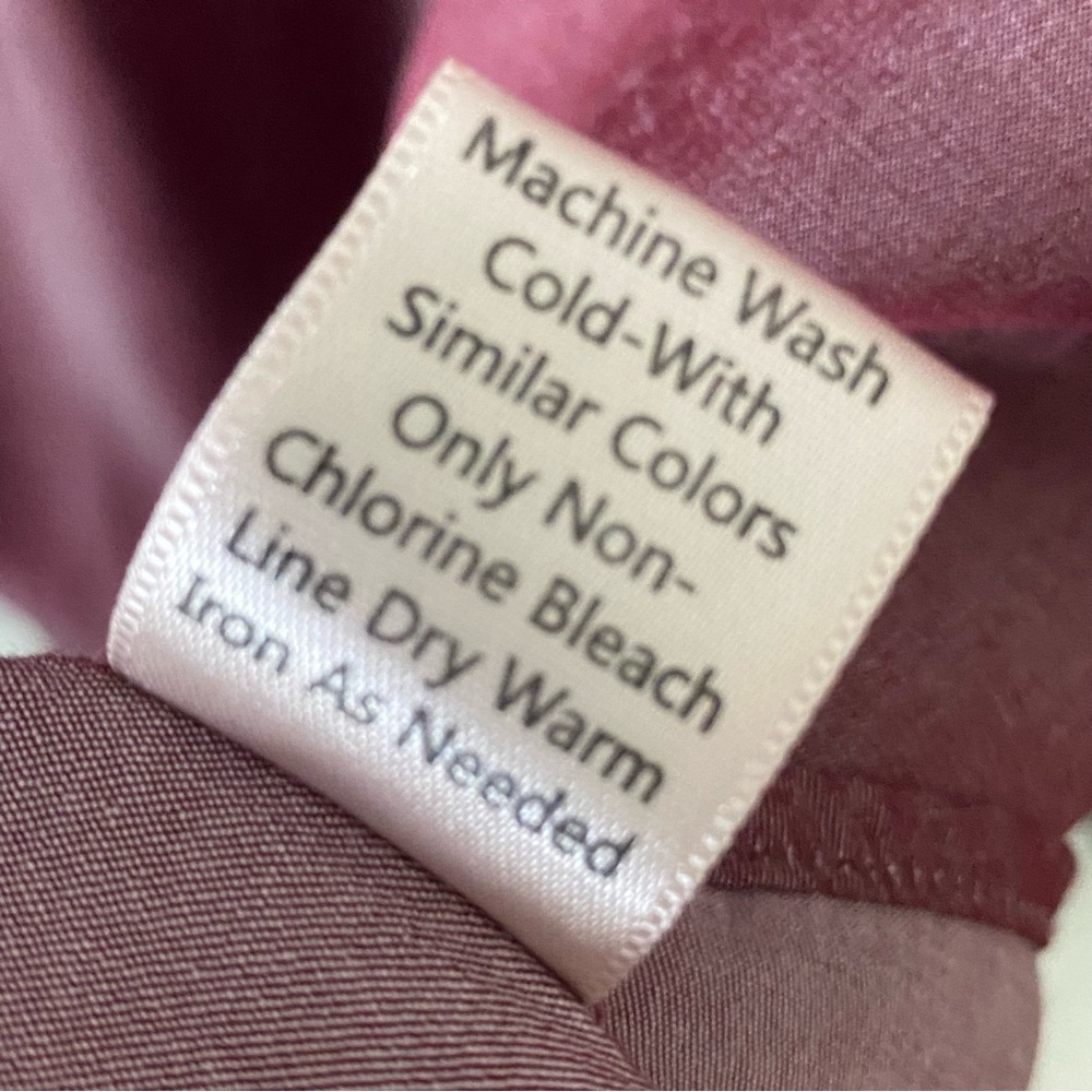 Standards & Practices Elegant Light Burgundy XL D… - image 11